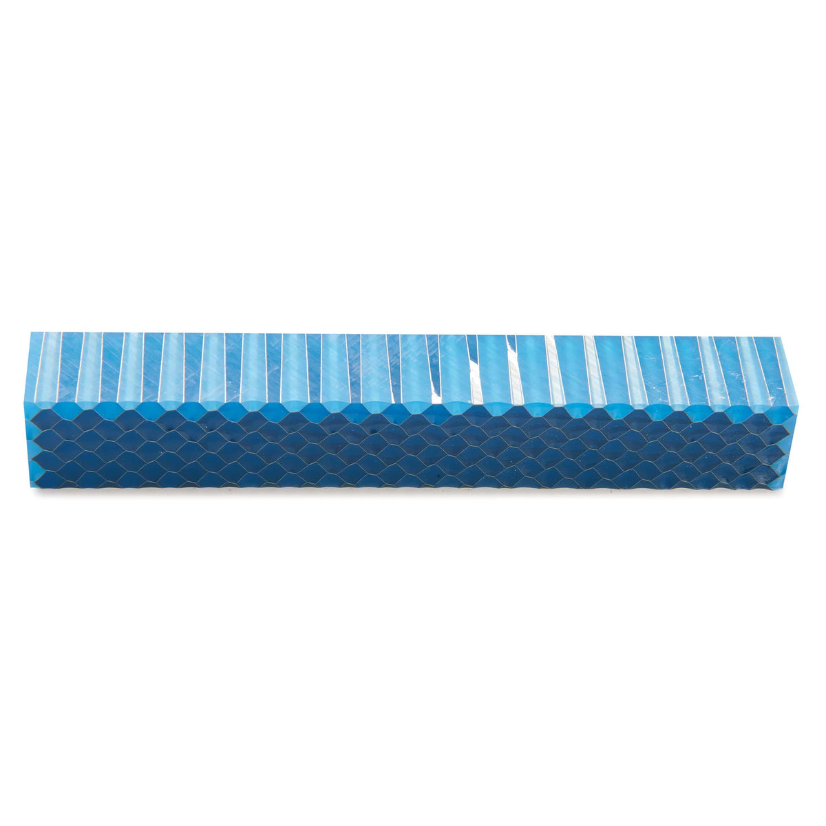 Honeycomb Acrylic Pen Blank - 3/4" x 3/4" x 5"