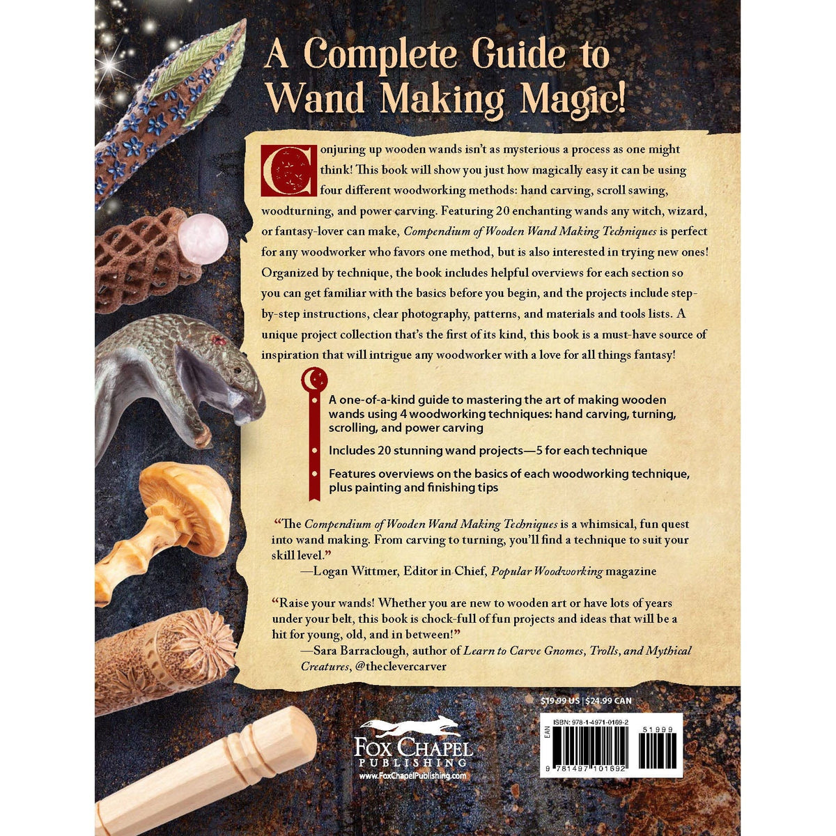 Compendium of Wooden Wand Making Techniques