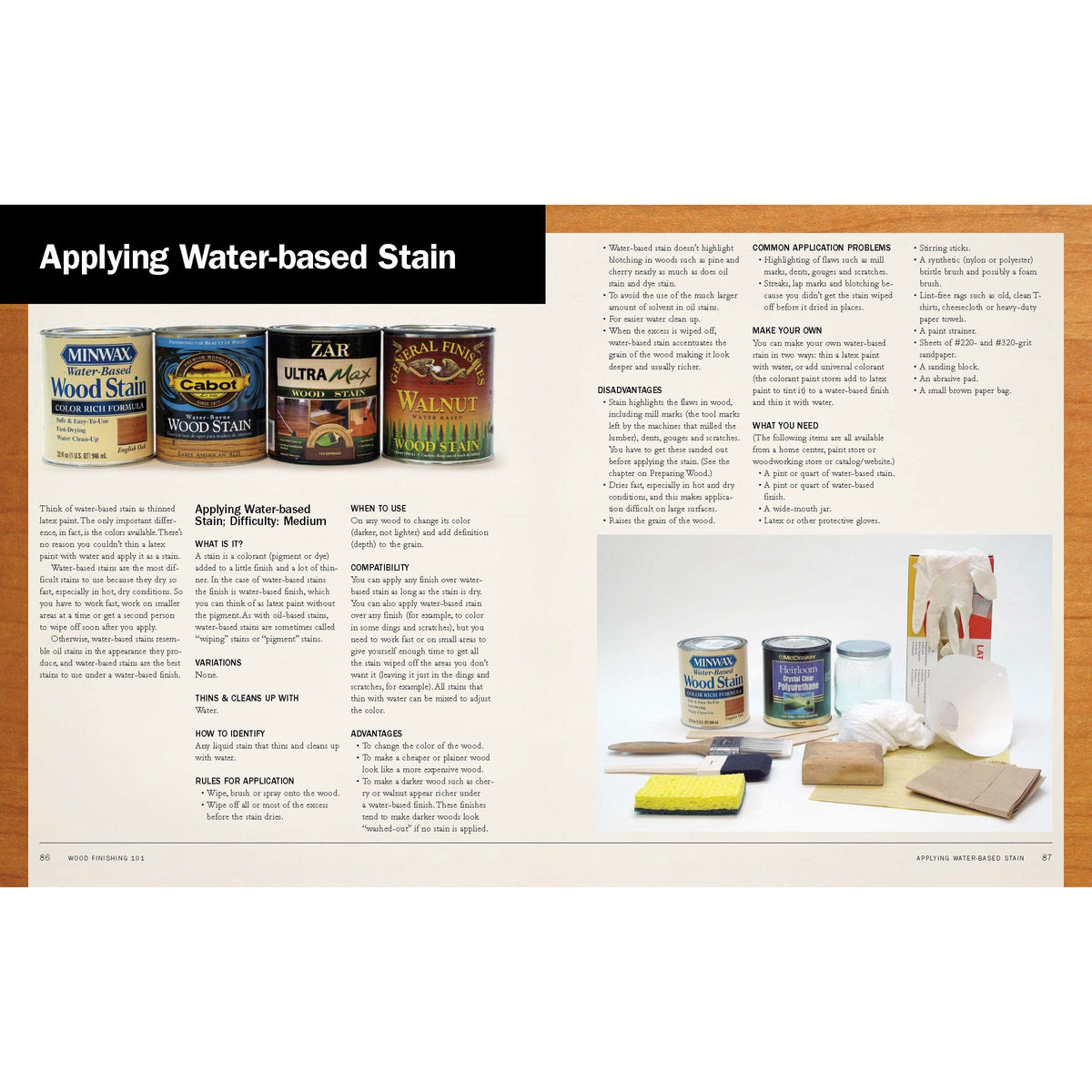 Wood Finishing 101, Revised Edition