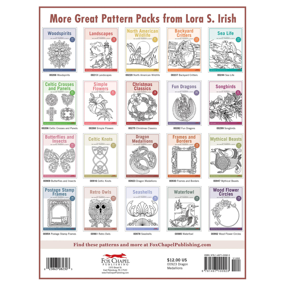Dragon Medallions Pattern Pack