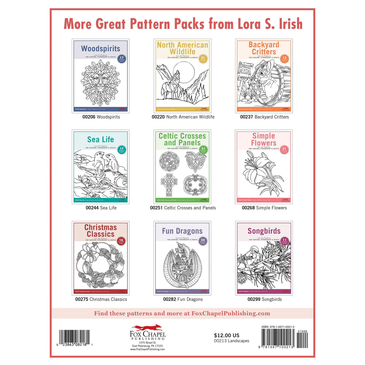 Landscapes Carving Patterns Pack