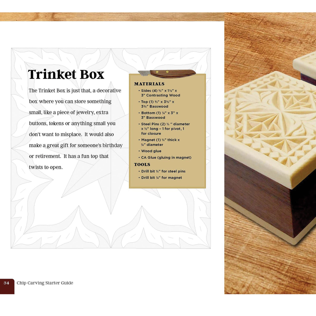 Chip Carving Starter Guide