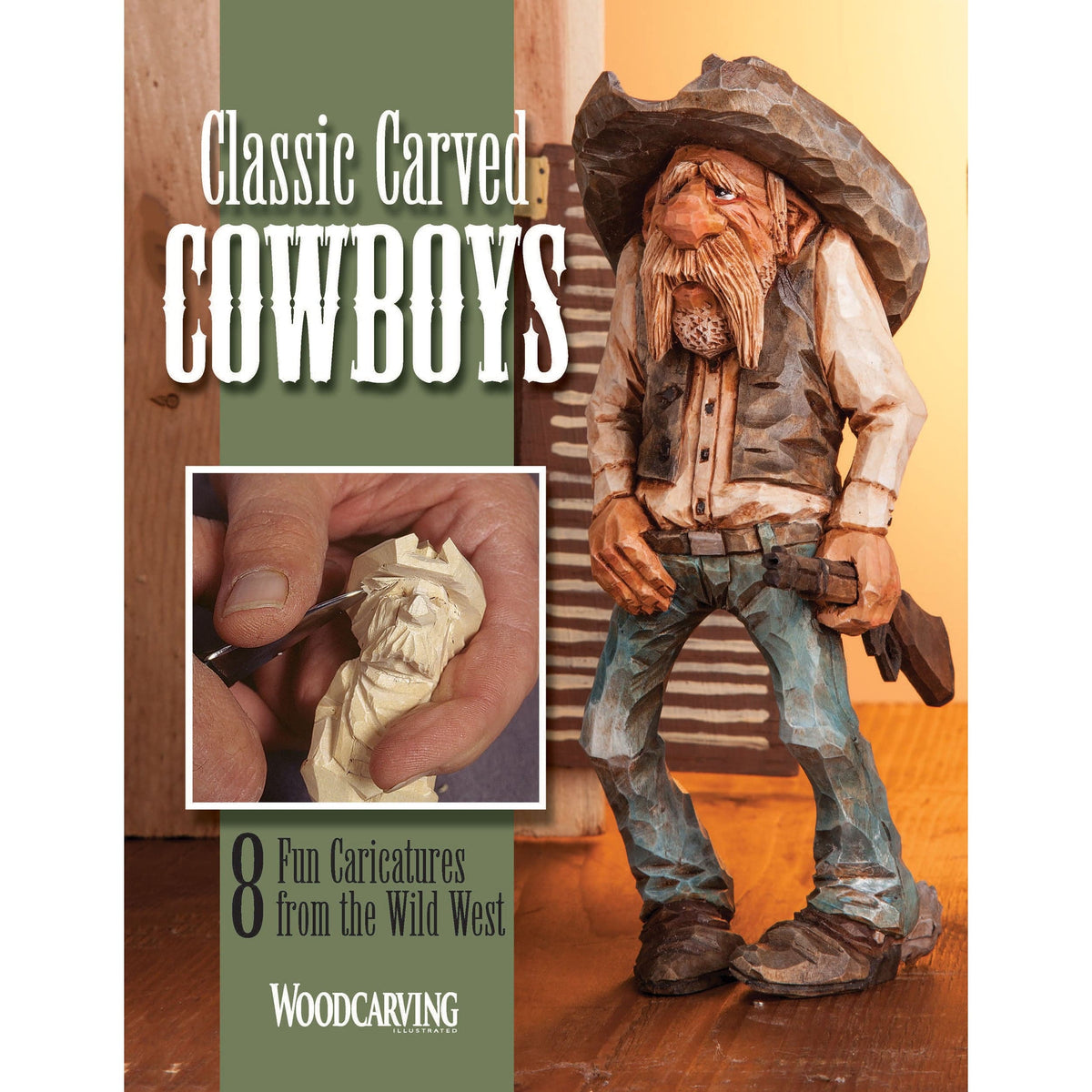Classic Carved Cowboys
