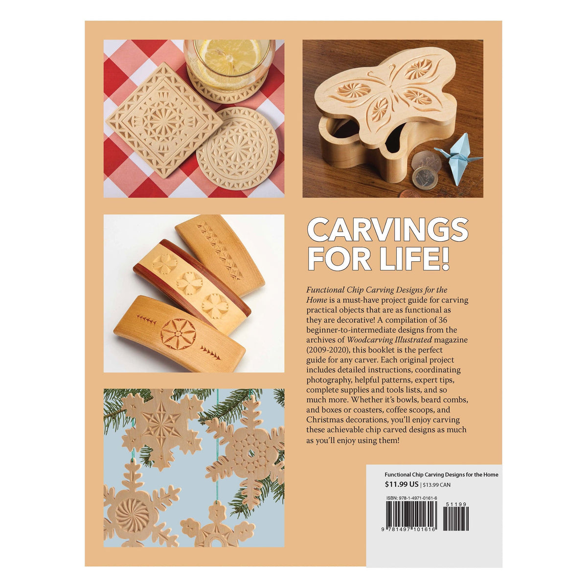 Functional Chip Carving Designs for the Home