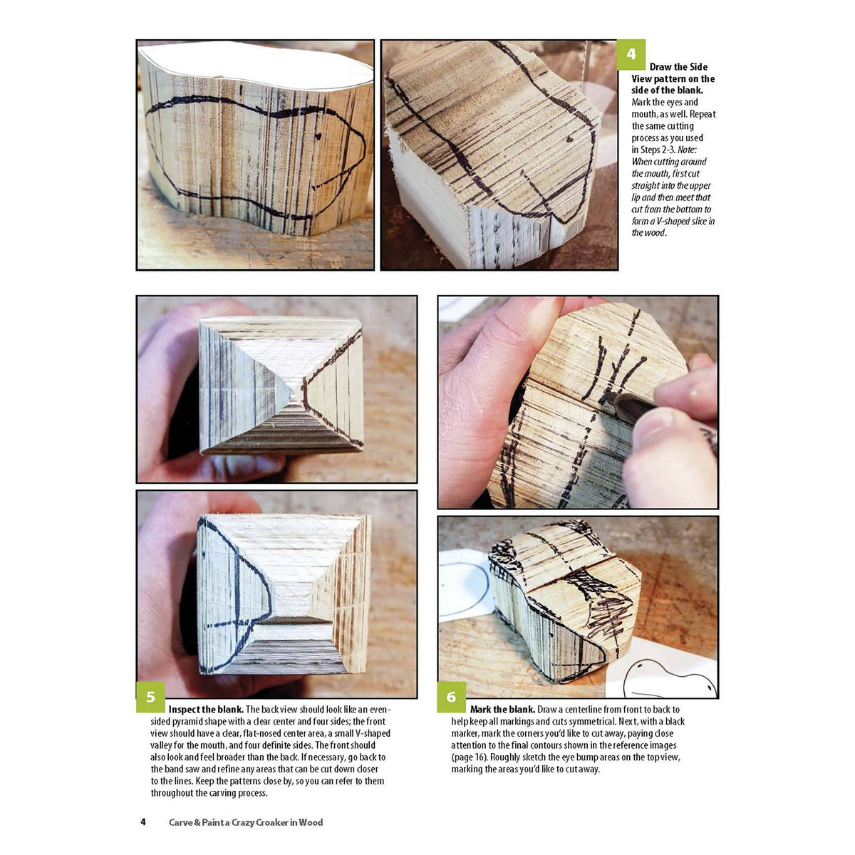 Carve & Paint a Crazy Croaker in Wood