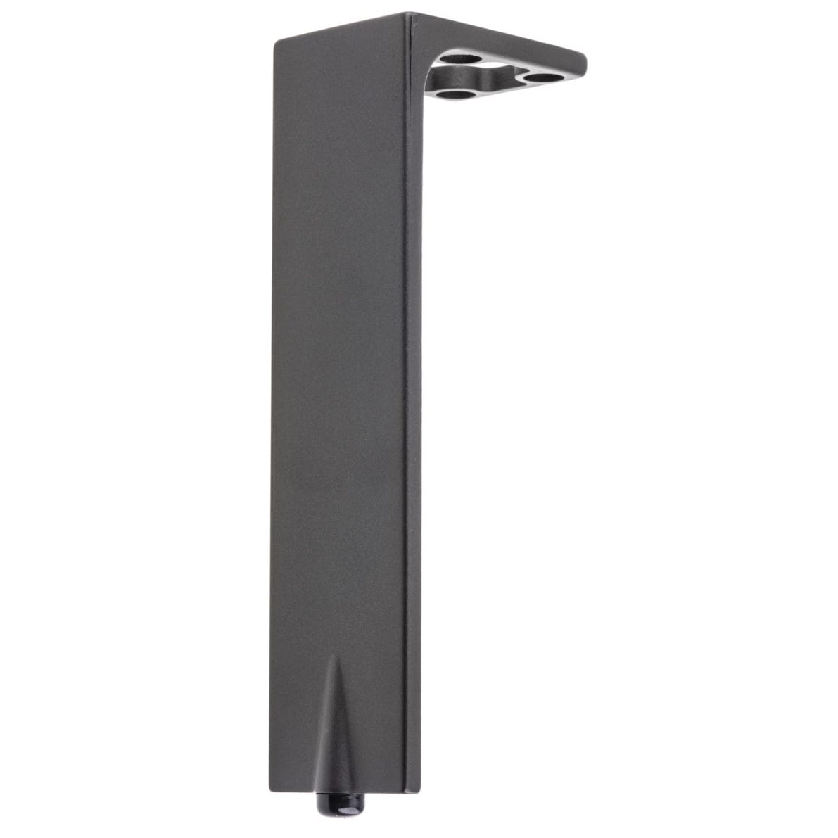 7-7/8" (200 mm) Design Adjustable Furniture Leg Dark Brown