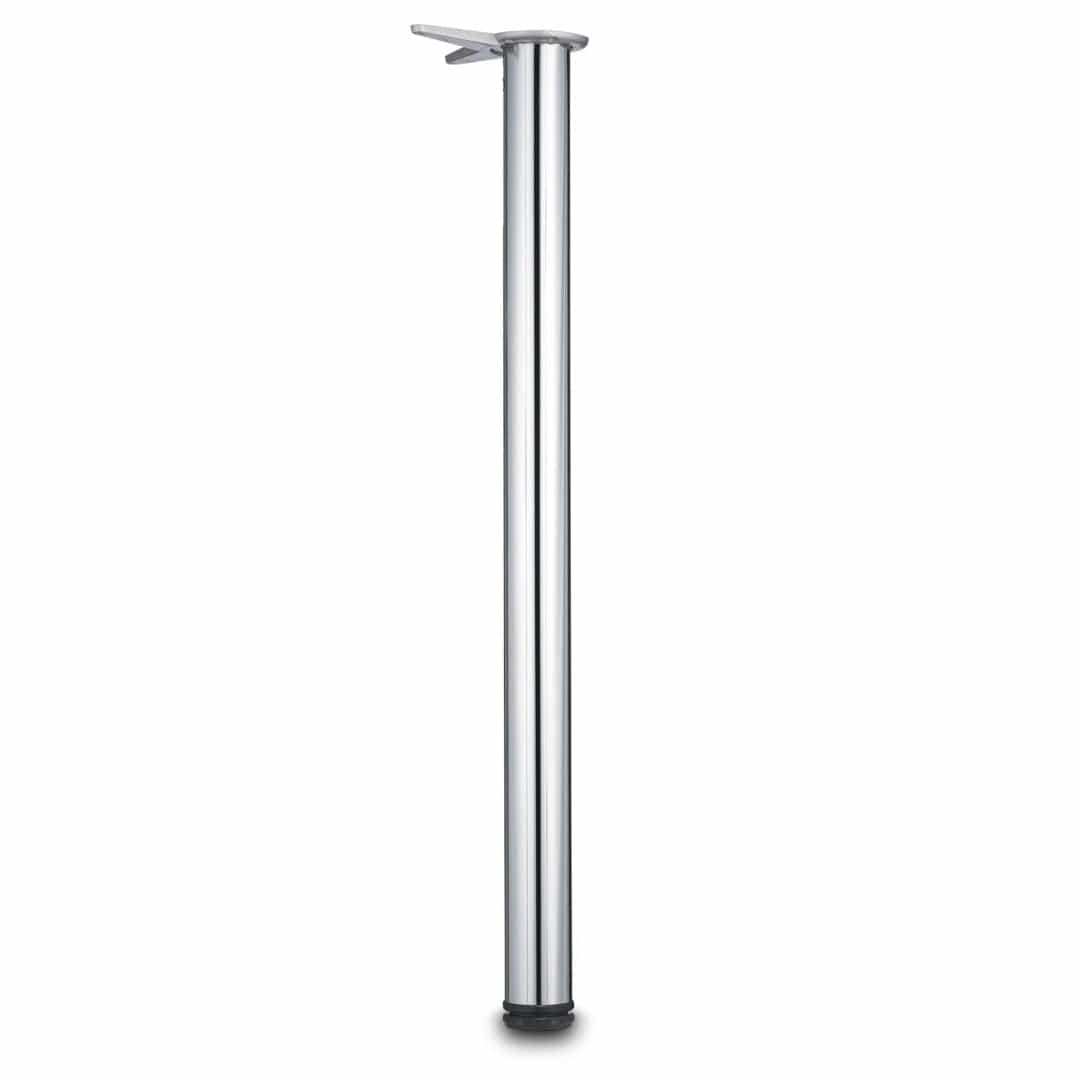 34-1/4" (870 mm) Adjustable Table Leg Chrome