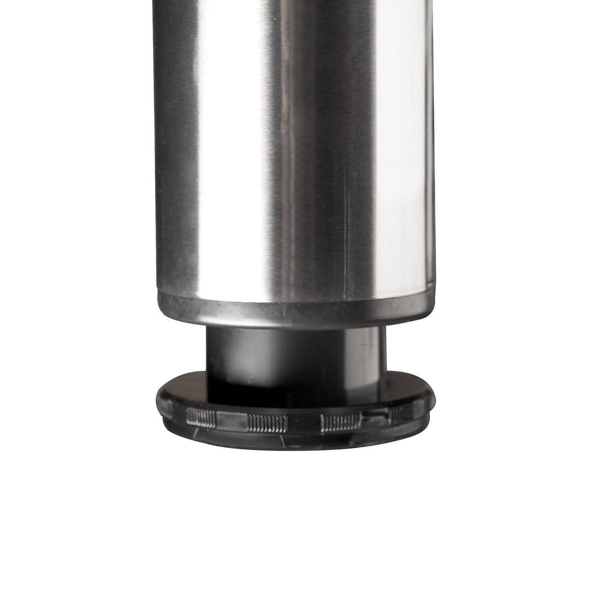 34-1/4" (870 mm) Adjustable Table Leg Brushed Nickel
