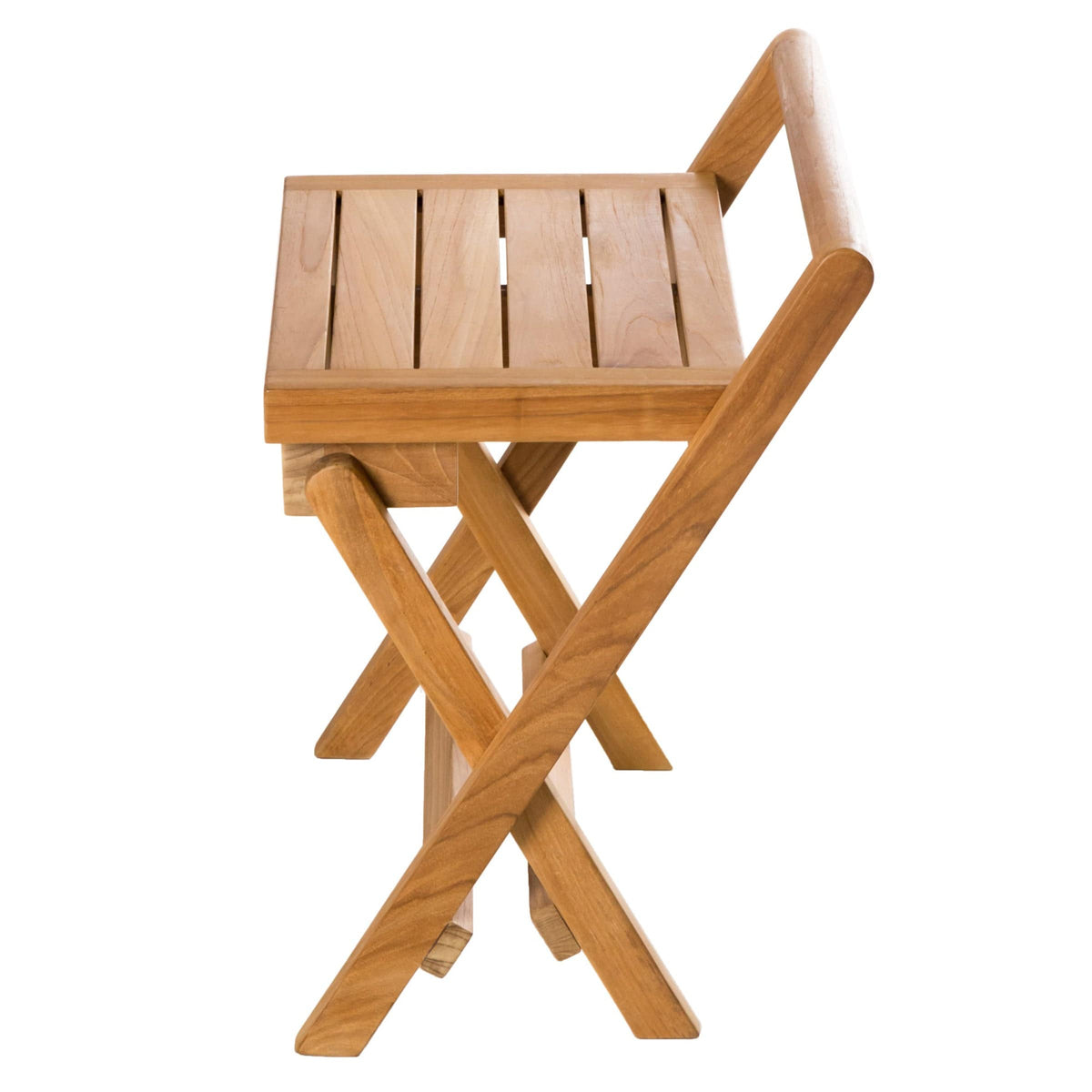 Folding Shower Bench 16" (40 cm) with Handle