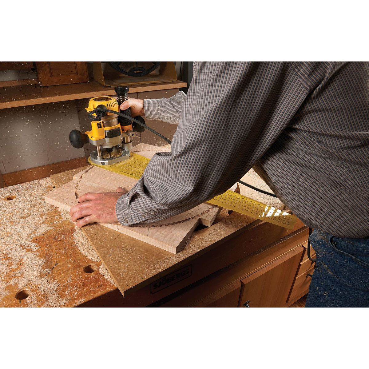 Marble Game Router Jig