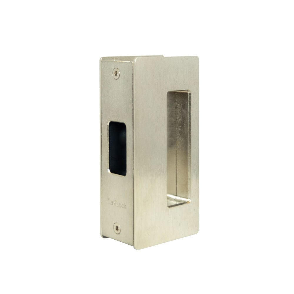Cavity Sliders CL200 Passage Pocket Door Handle - Satin Nickel - Fits 1-3/8" Door