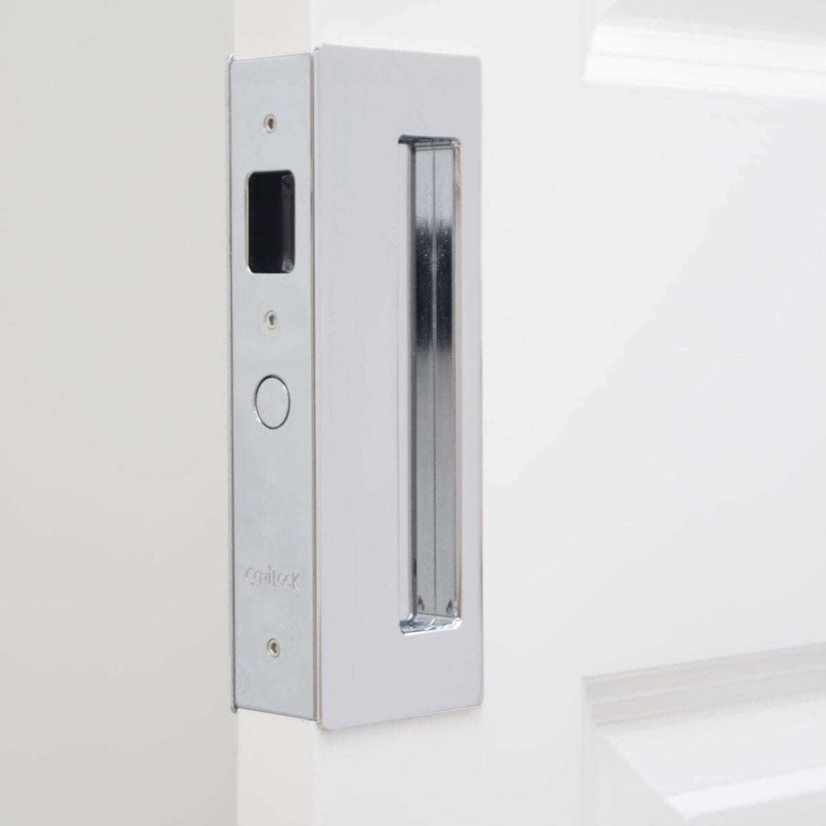 Cavity Sliders CL400 Magnetic Pocket Door Handle for 1-3/4" Door Satin Chrome