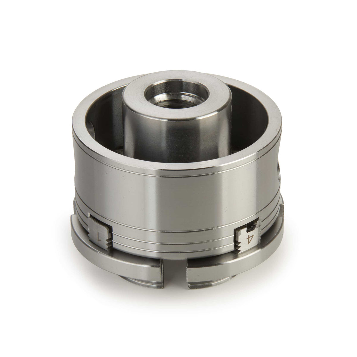 4-Jaw Lathe Chuck - Direct Thread - 1" x 8 TPI
