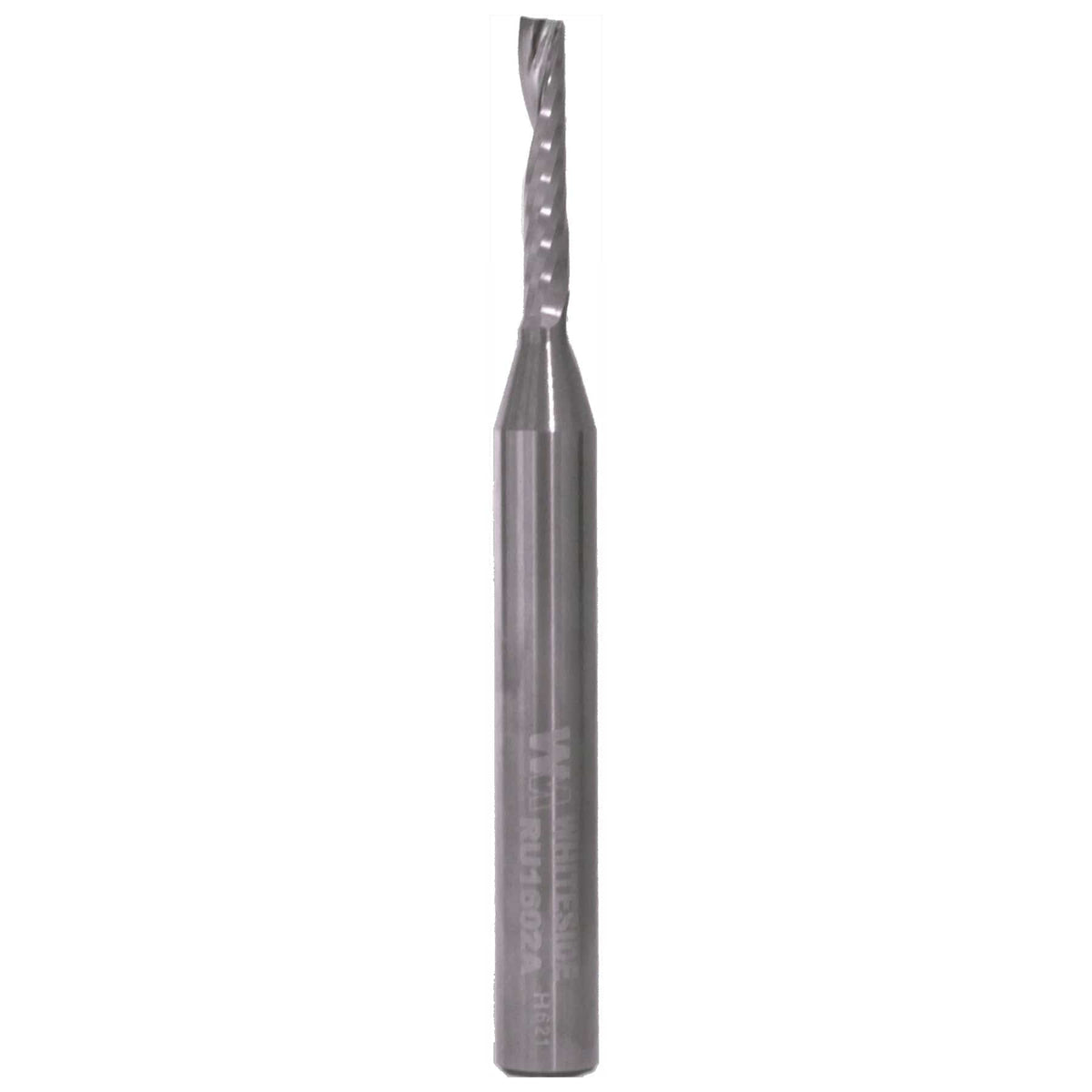Single O-Flute Upcut Spiral Router Bit - 1/4" SH