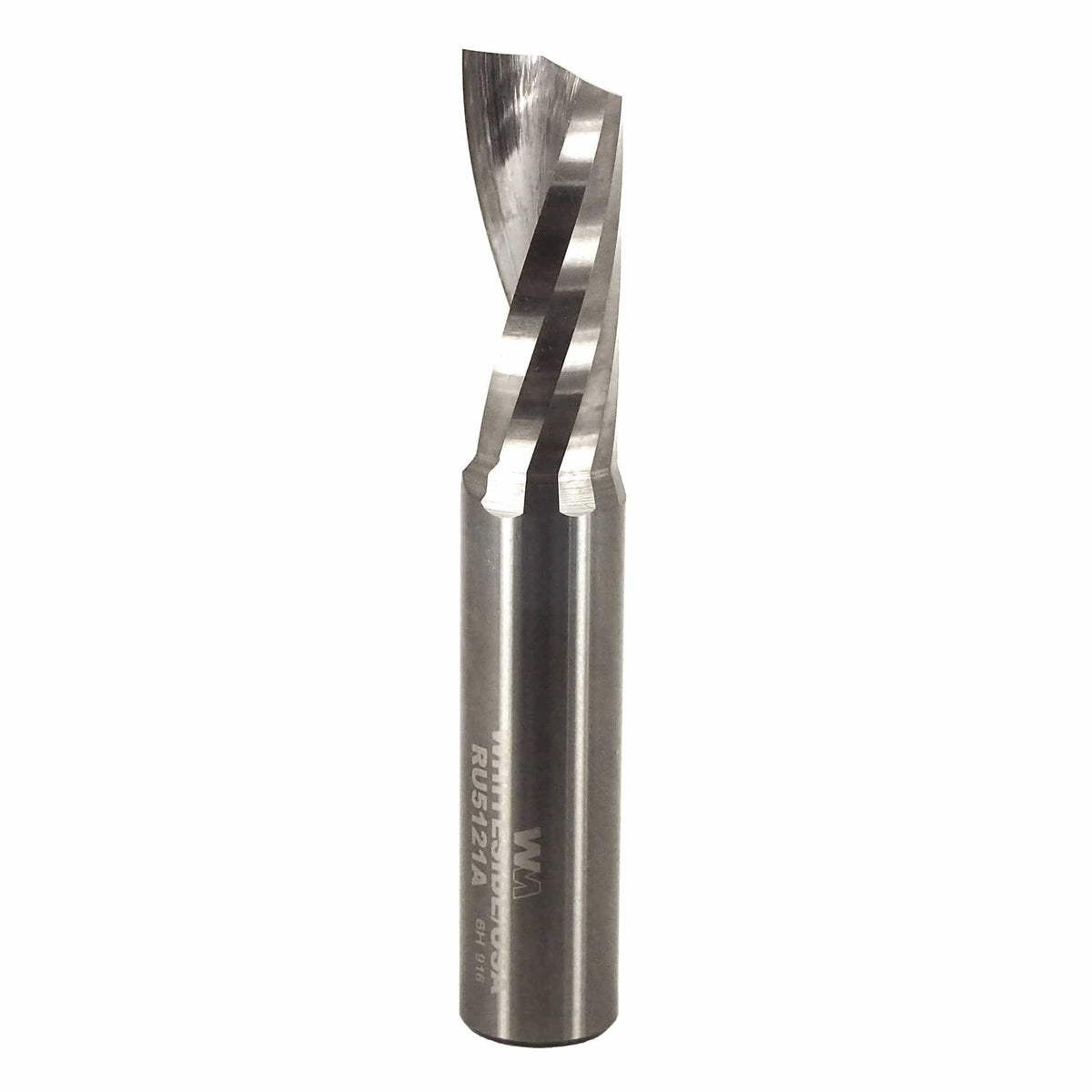 Single O-Flute Upcut Spiral Router Bit - 1/2" SH