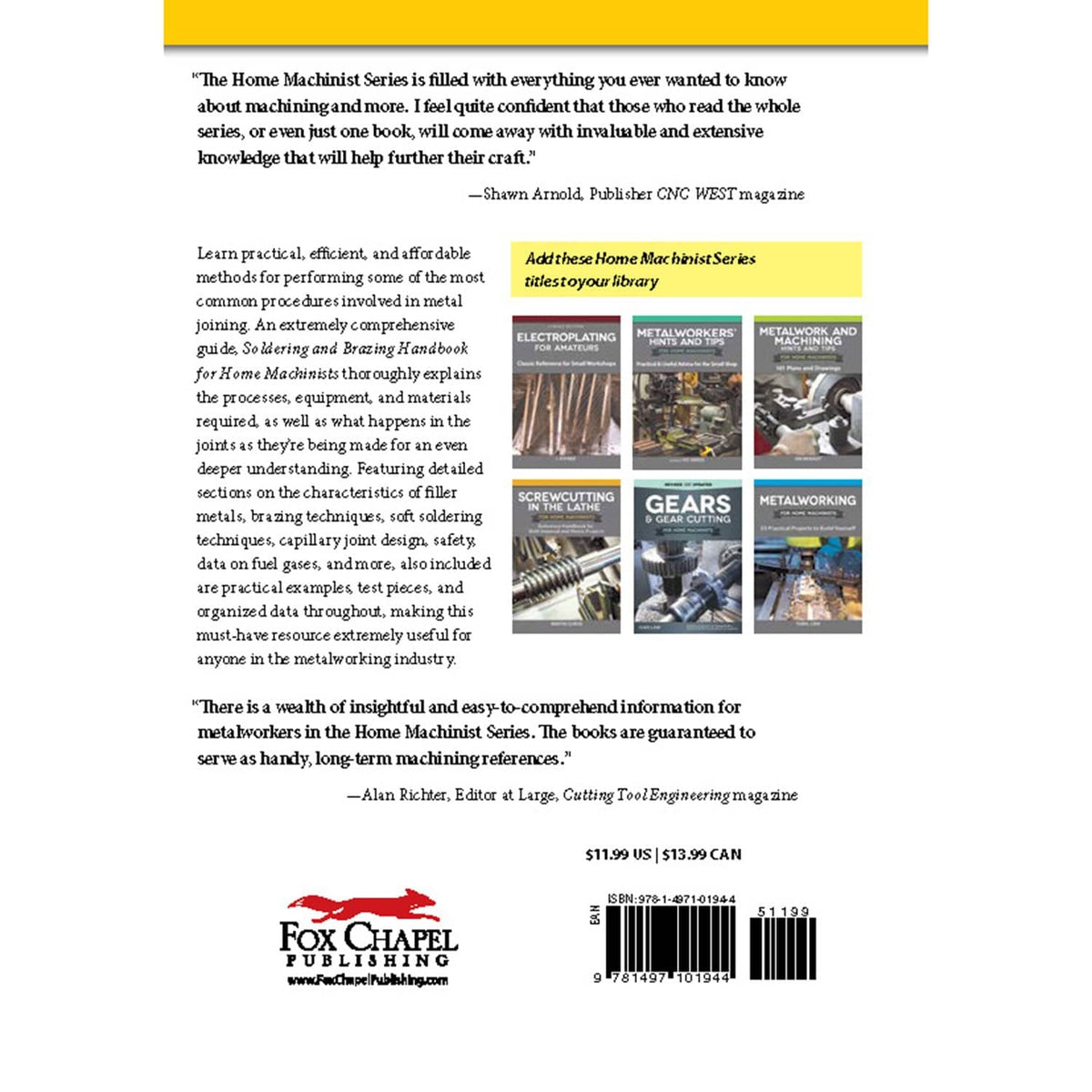 Soldering and Brazing Handbook for Home Machinists