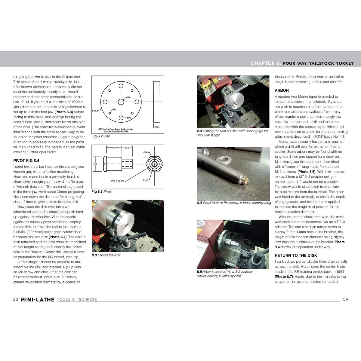 Mini-Lathe Tools and Projects for Home Machists