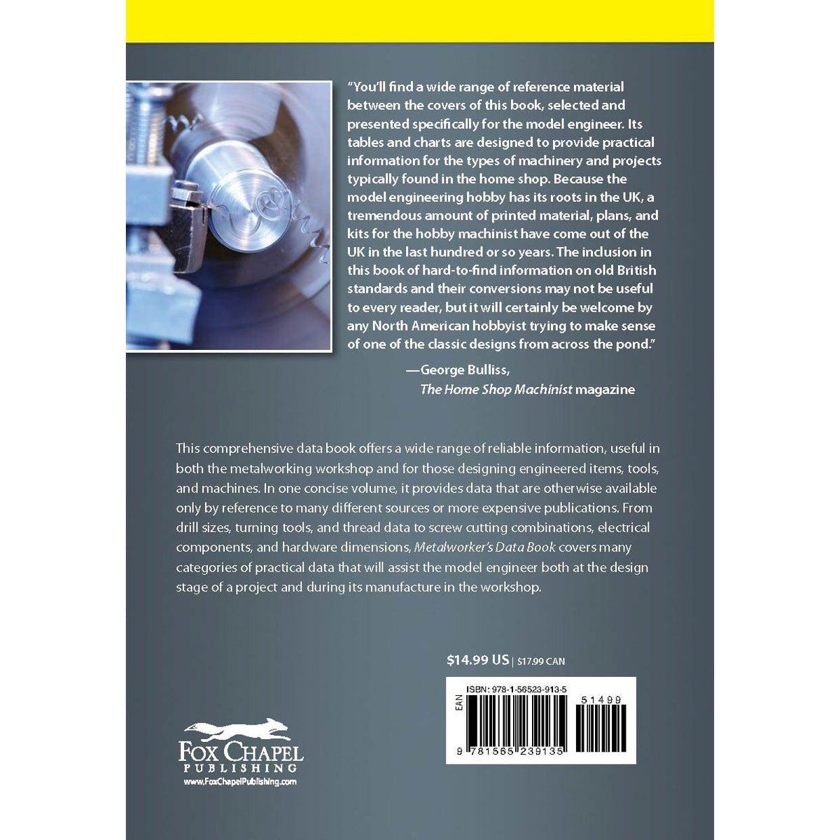Metalworkers Data Book for Home Machinists