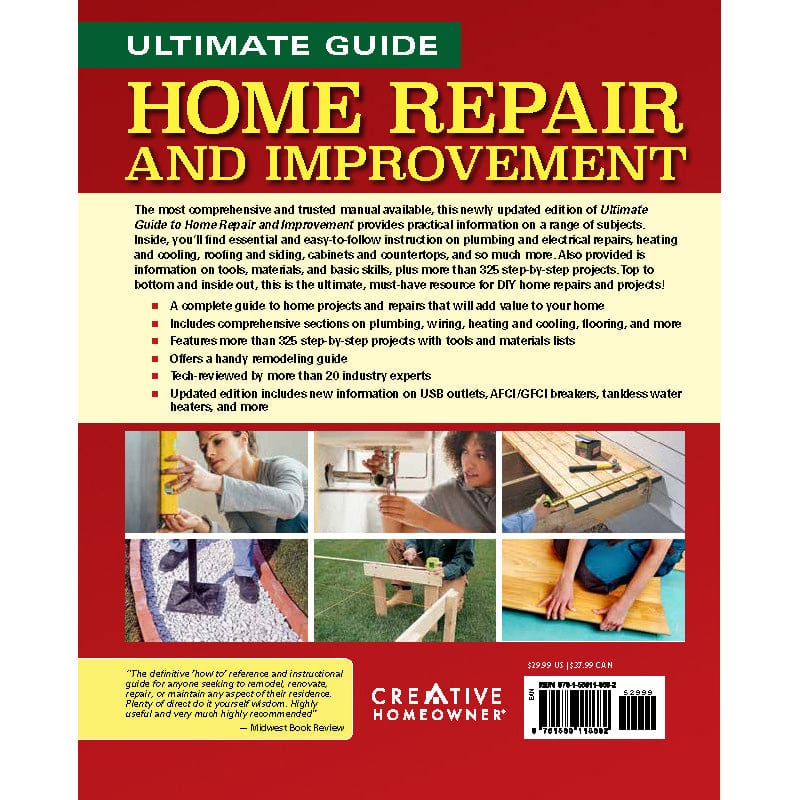 Ultimate Guide: Home Repair and Improvement 3rd Edition