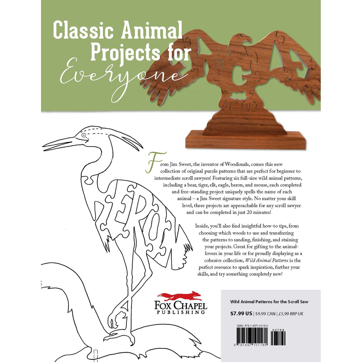 Wild Animal Patterns for Scroll Saw