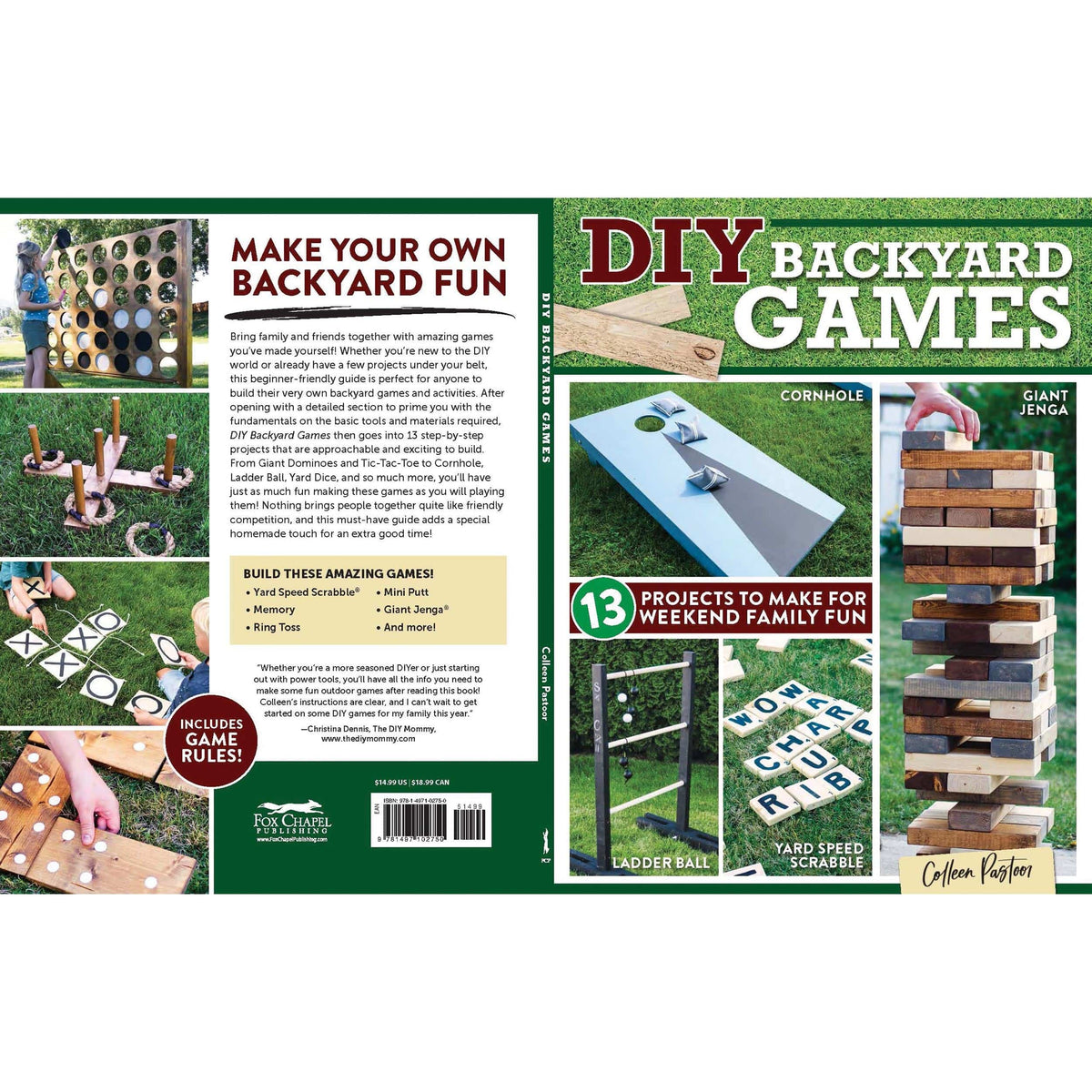 DIY Backyard games - 13 Projects to Make for Weekend Family Fun