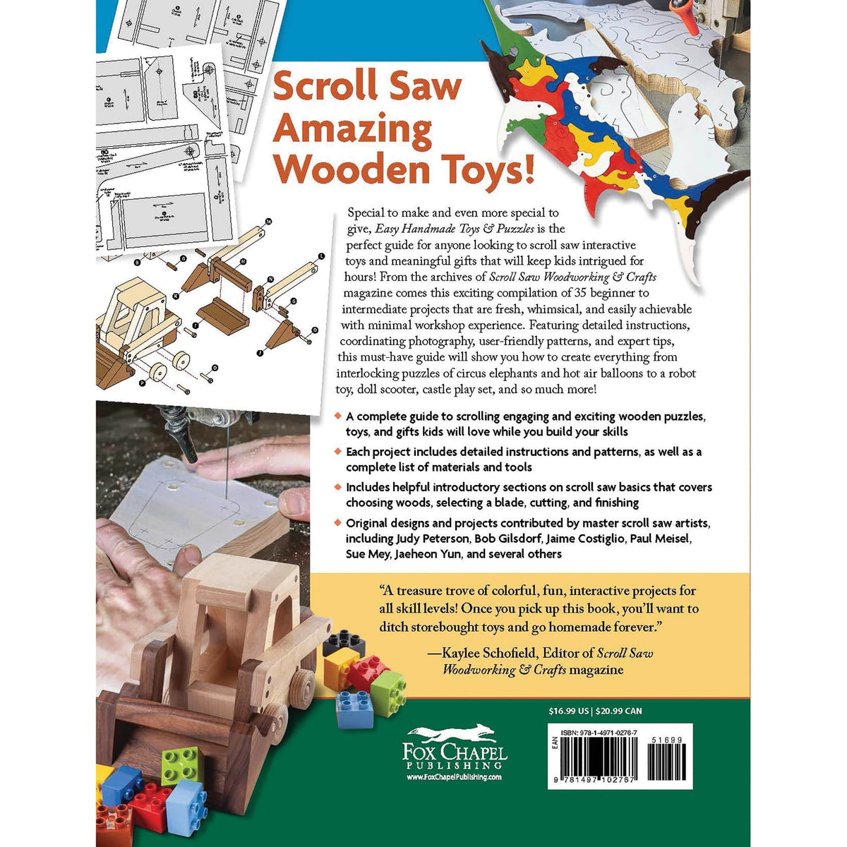 Easy Handmade Toys & Puzzles - 35 Projects & Patterns