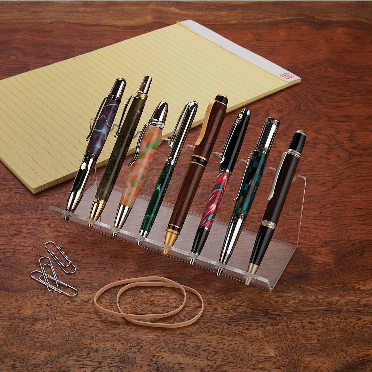 Eight Pen/Pencil Acrylic Display Stand