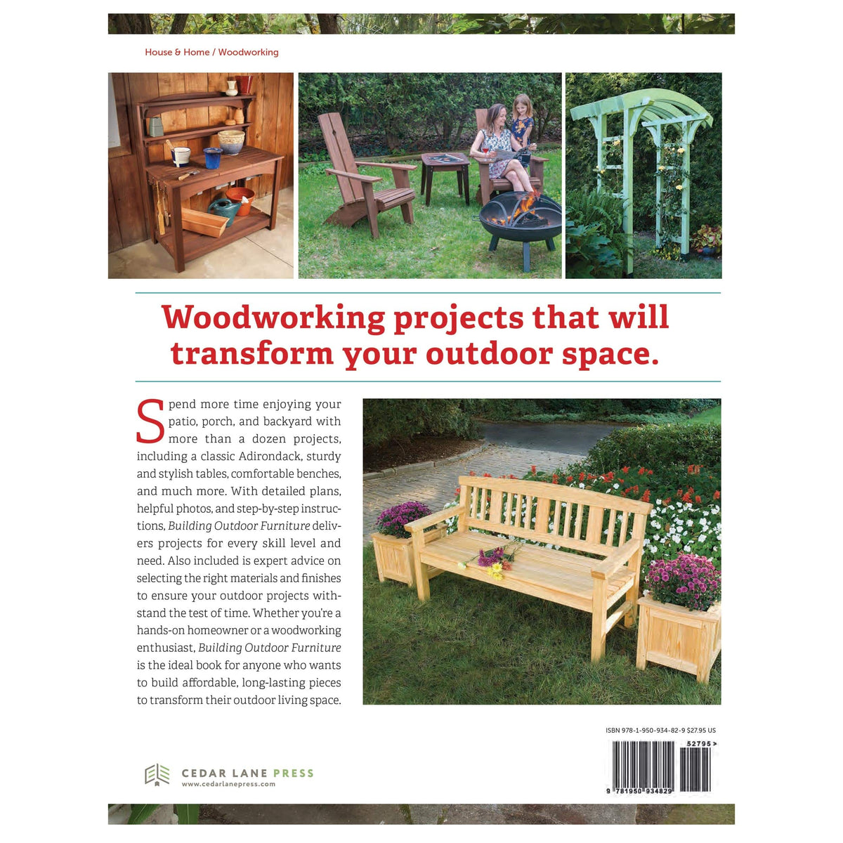 Building Outdoor Furniture