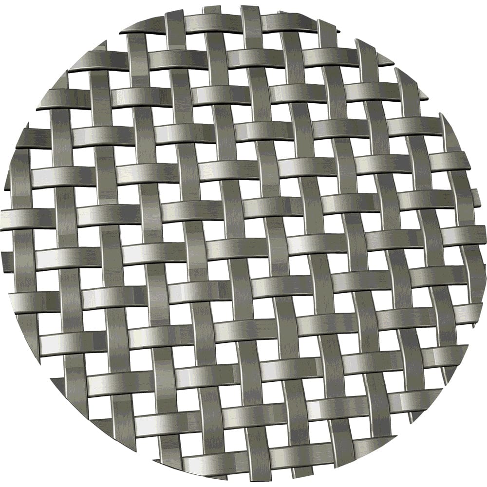 .1875" Flat Square Decorative Grille - Antique Pewter, 36" W x 48" L Sheet