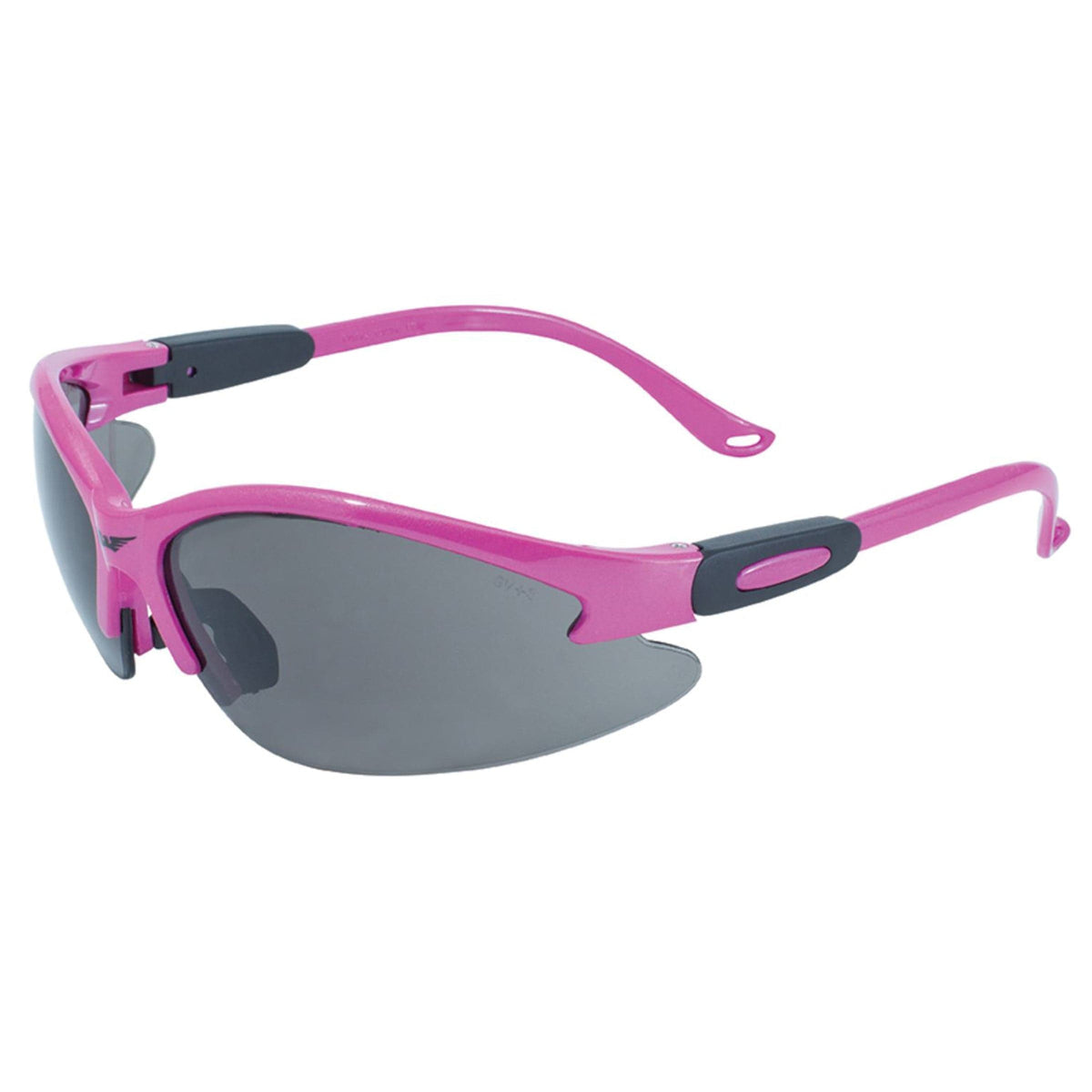Cougar Dark Pink Frame Smoke Safety Lenses