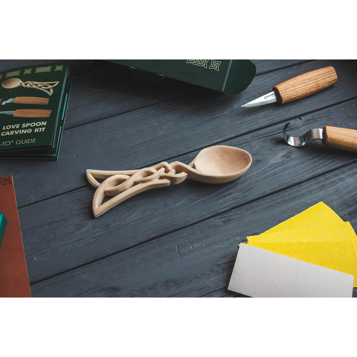 Celtic Love Spoon Carving Kit
