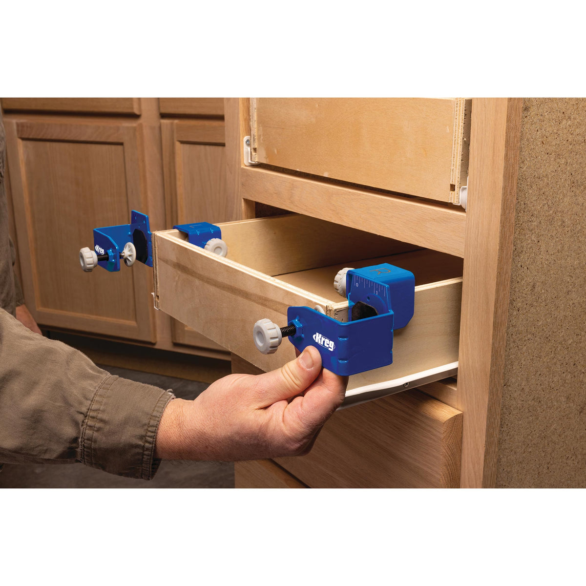Drawer Front Mounting System