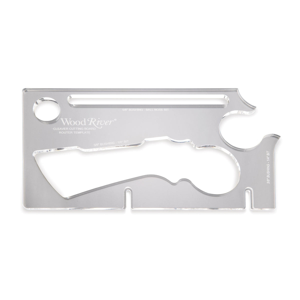 Cleaver Cutting Board Router Template