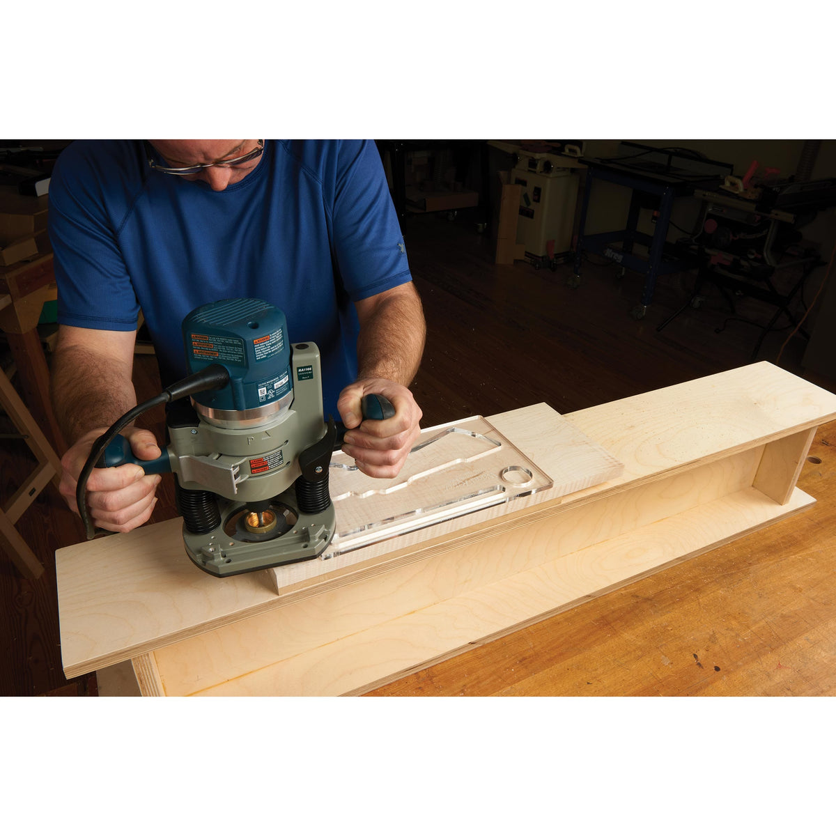 Cleaver Cutting Board Router Template