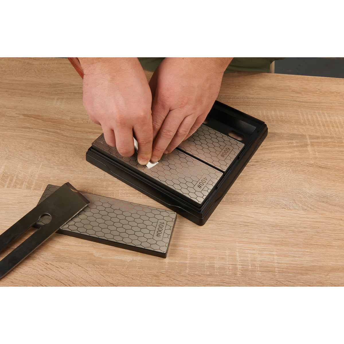 Diamond Stone Set - 400 600 and 1000 Grit