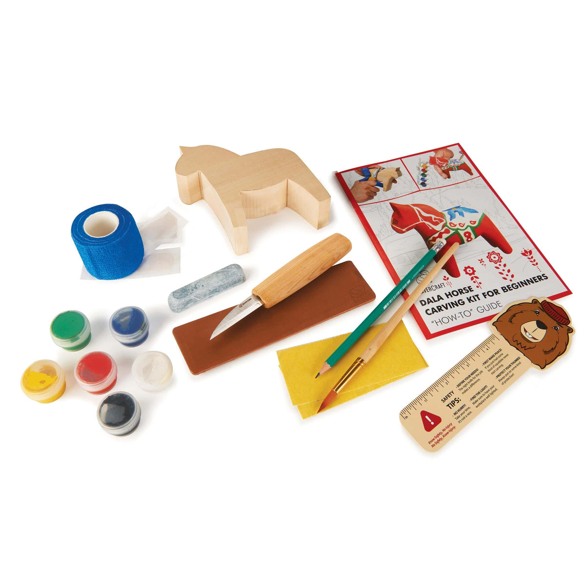 Dala Horse Carving Kit