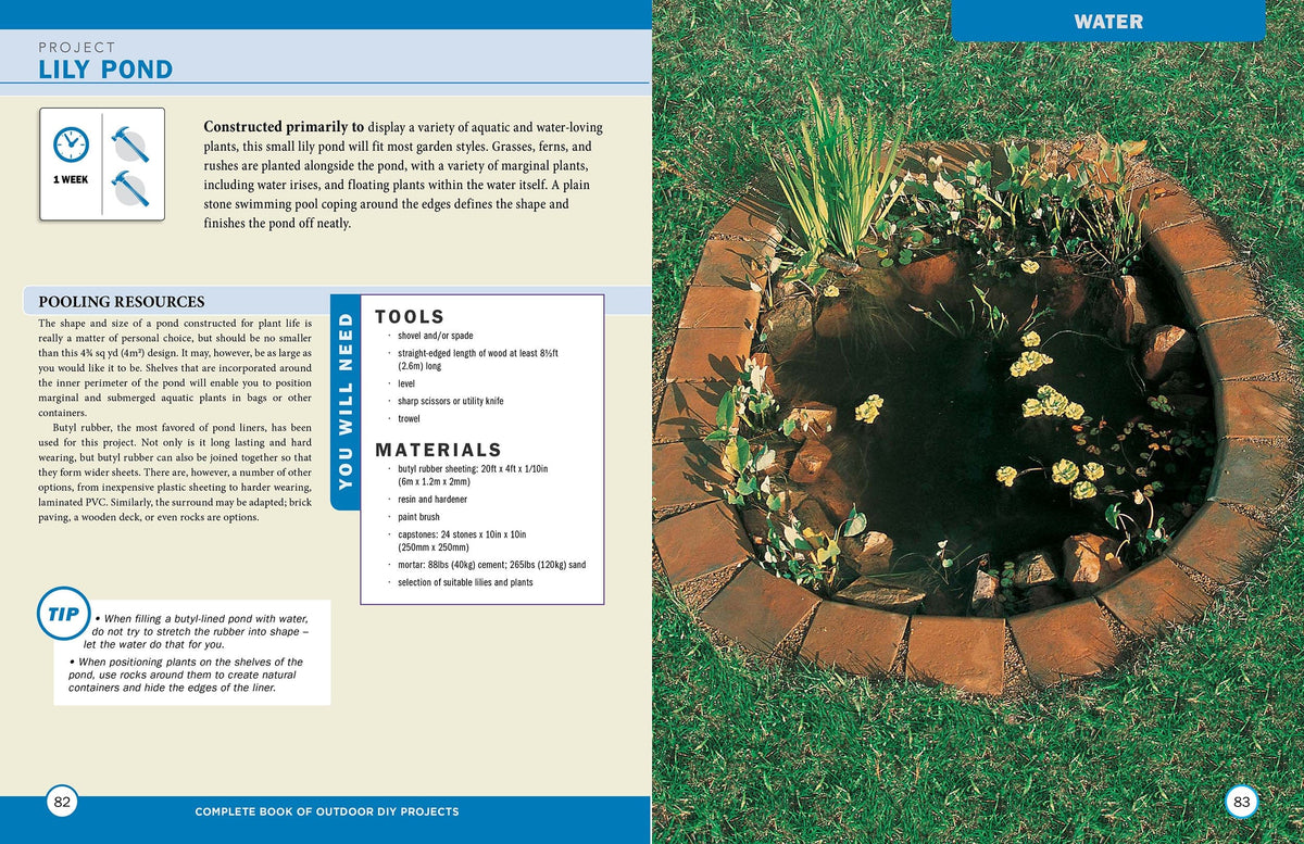 Complete Book of Outdoor DIY Projects