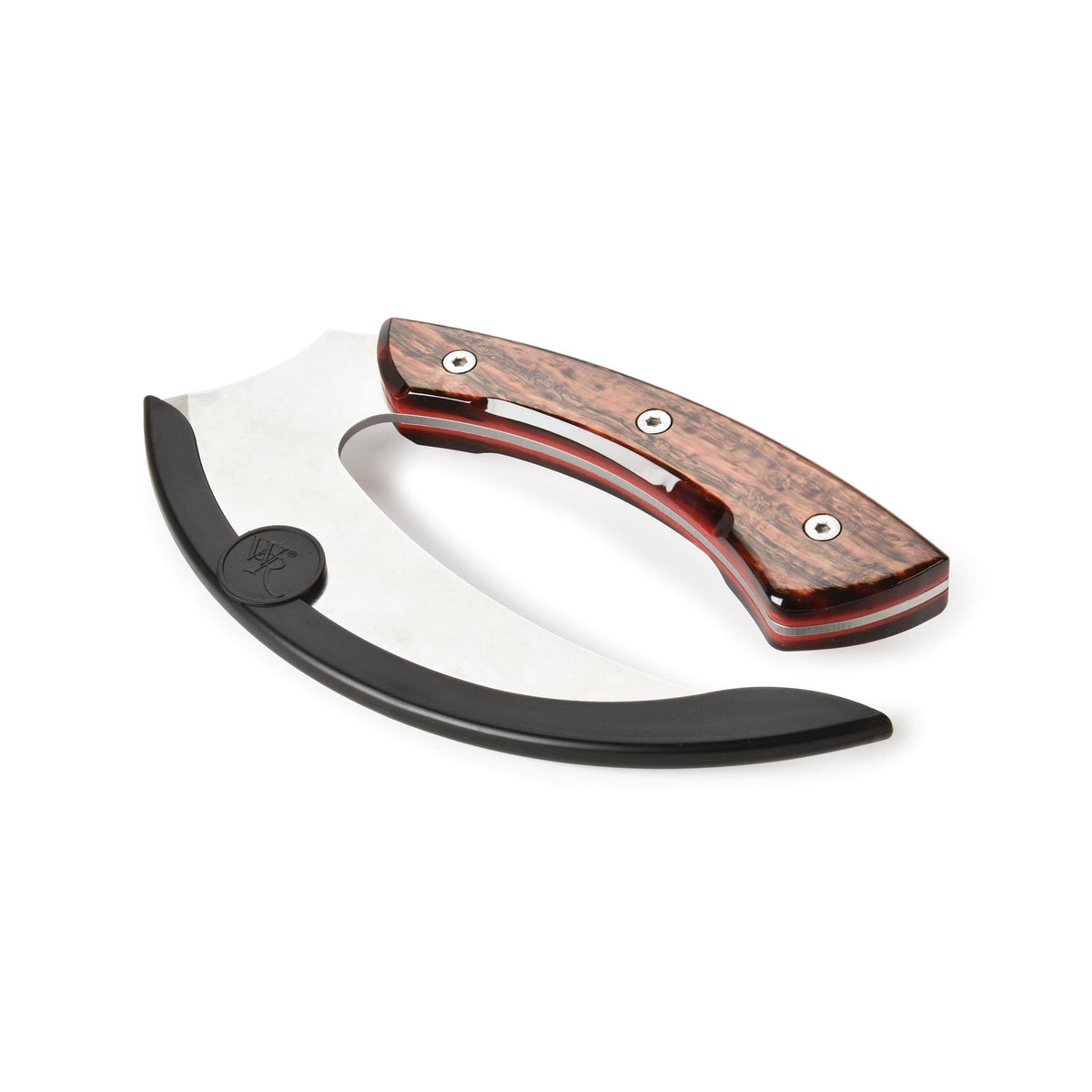 Poly Resin Knife Scales - 3/8" x 2" x 7" - Molten Lava - Pair