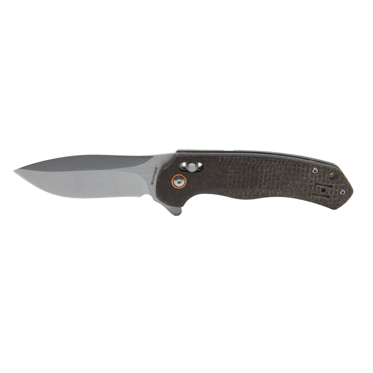 Stellar Linen Micarta Slide Lock Folder