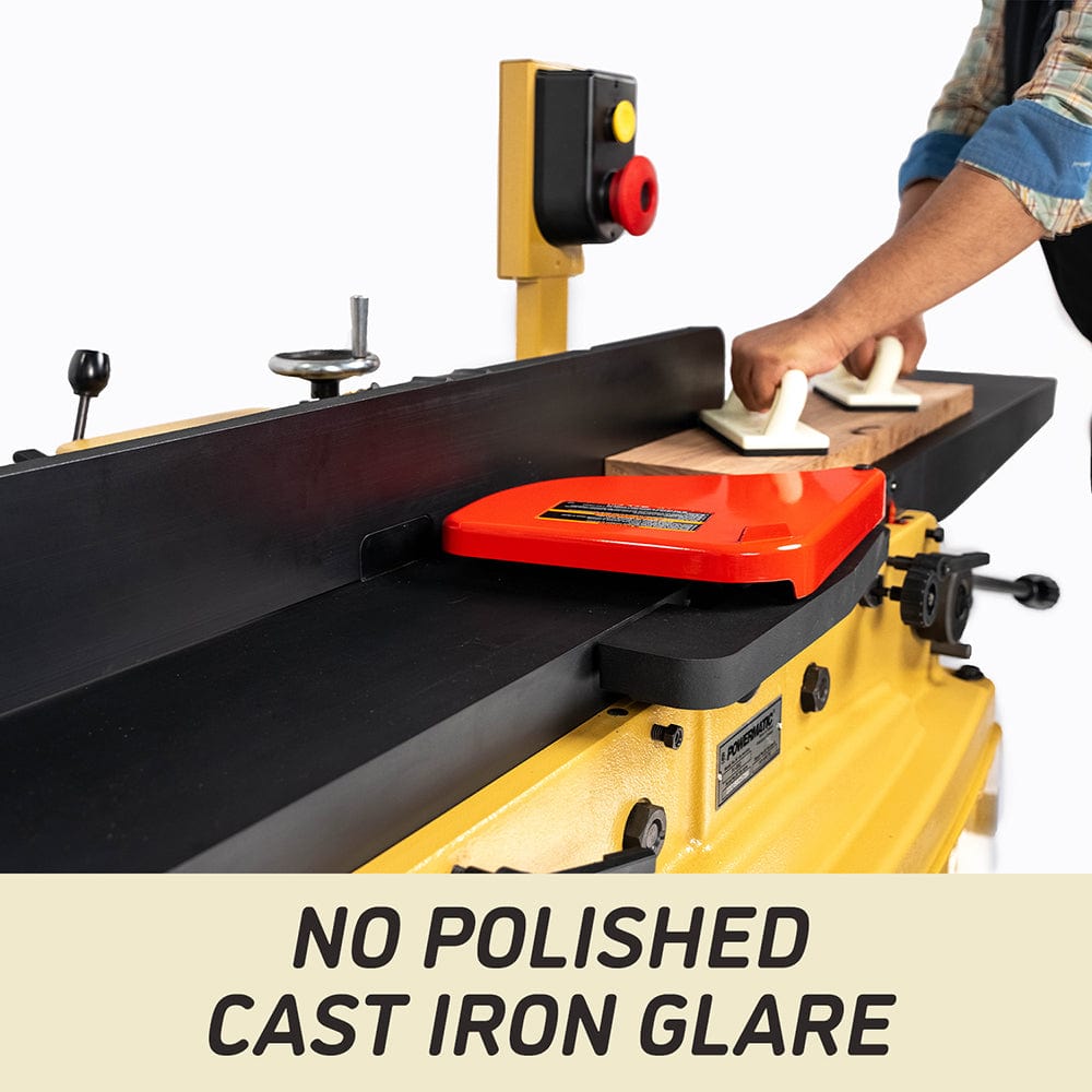 8" Parallelogram Jointer with ArmorGlide - Helical Cutterhead - 2 HP 1 PH 230V - PJ-882HHT
