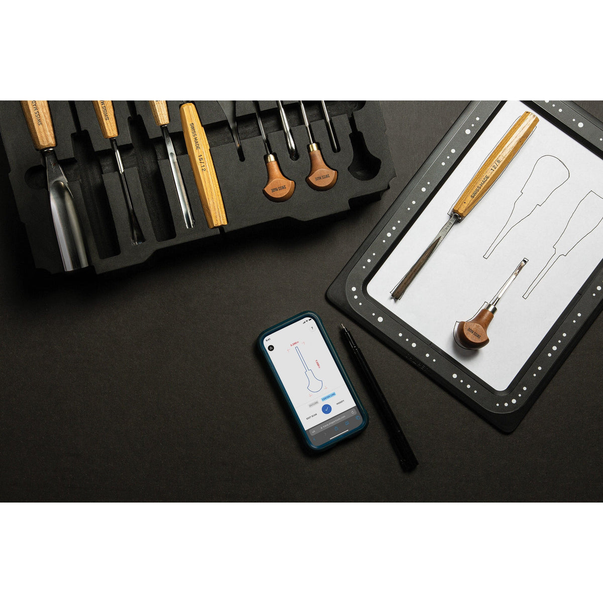 Trace Frame Drawing Tool Kit for CNC Machines