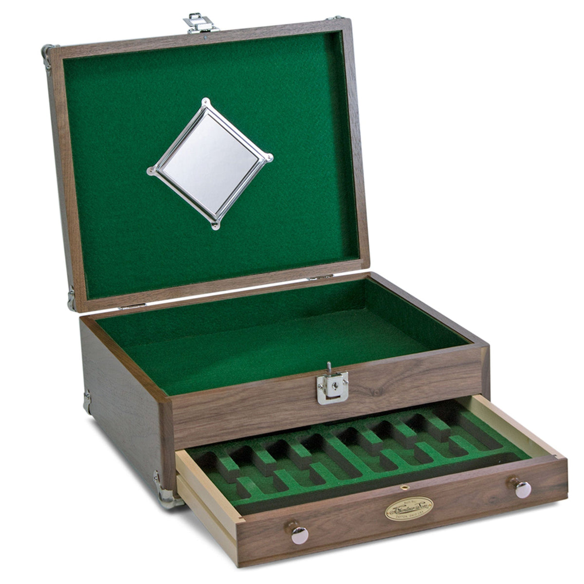 EDC Desktop Case, Model 1401, Natural Walnut