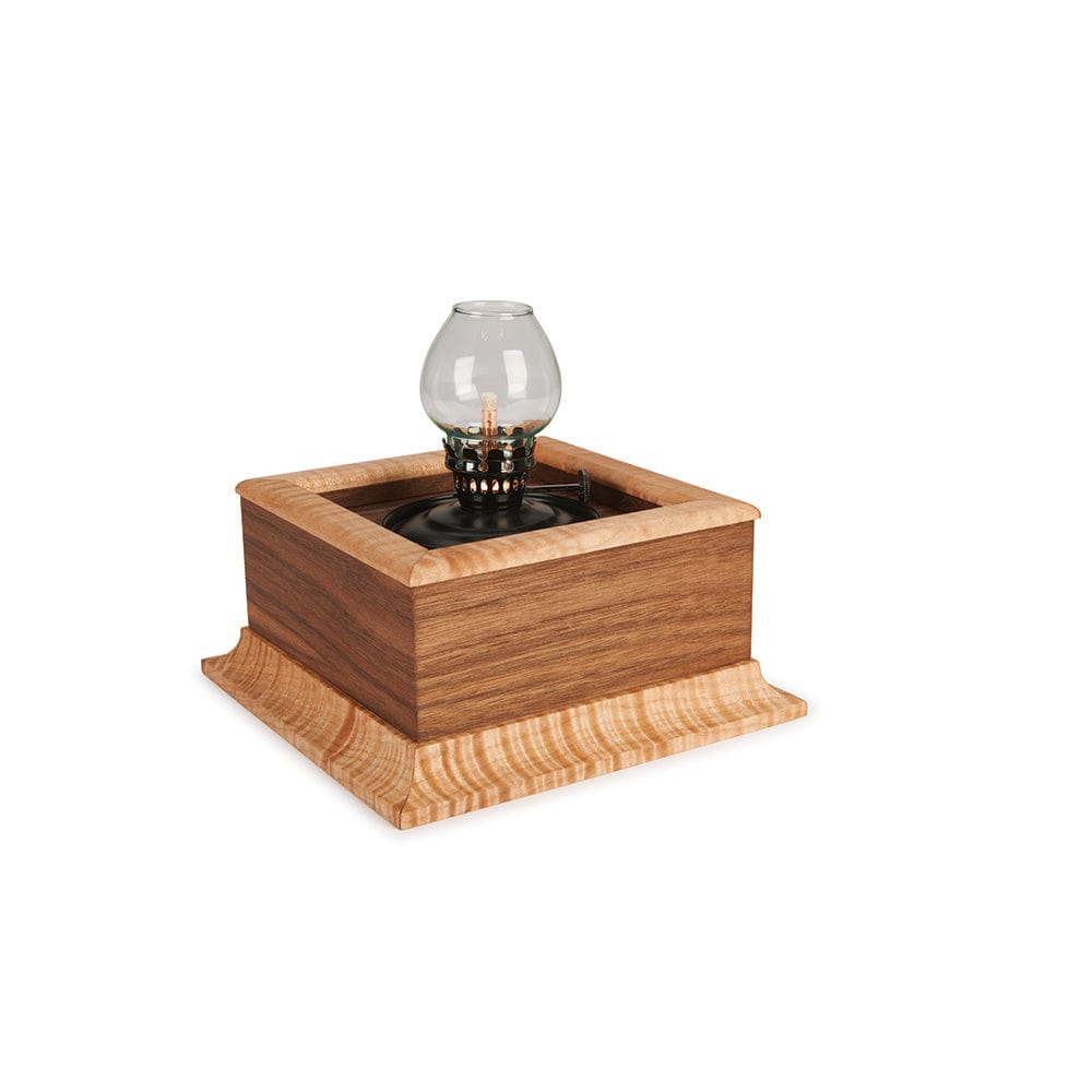 Nautical-Style Oil Lamp Kit - Painted Black/Black Chrome