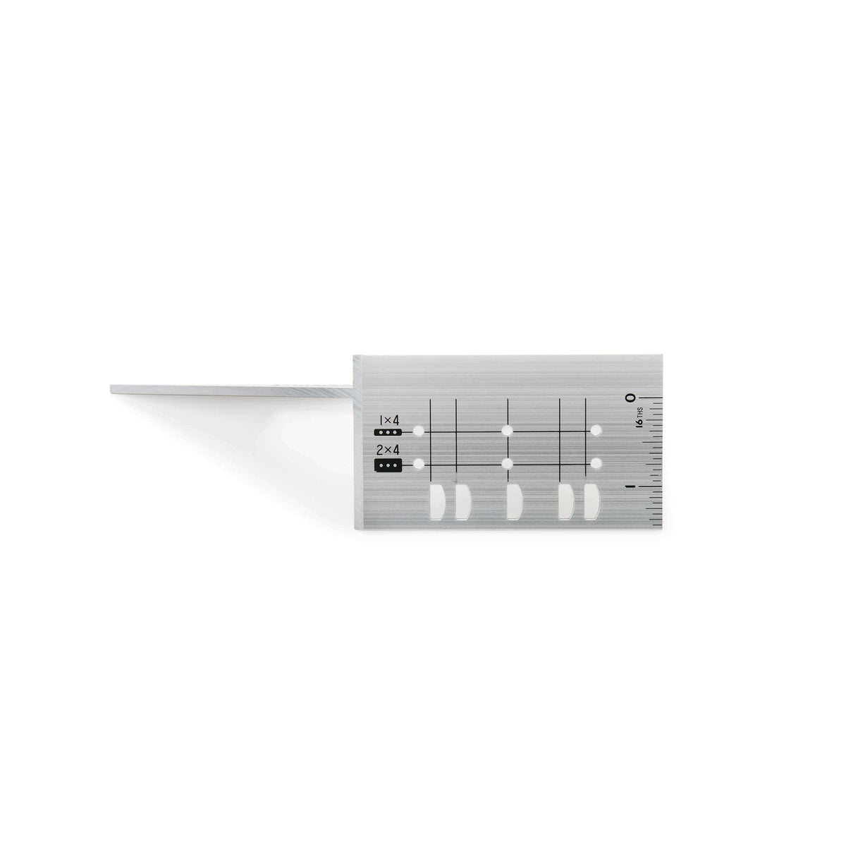 Miter Rule - 3D - For 2" x 4 " Lumber - Aluminum