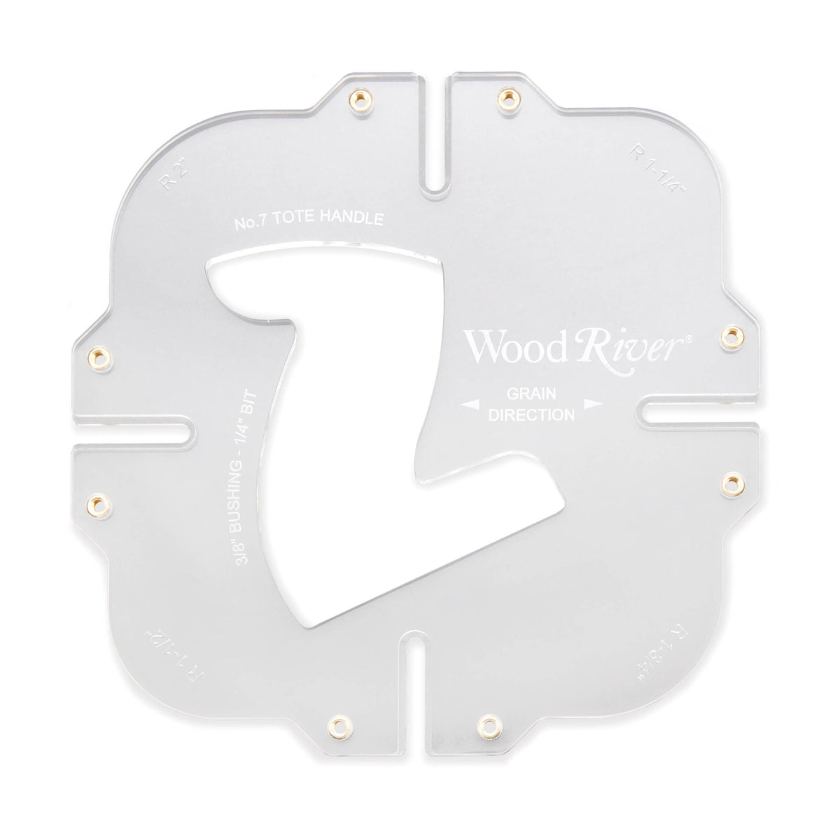 Corner Radius Router Jig Template Set - 3 Piece