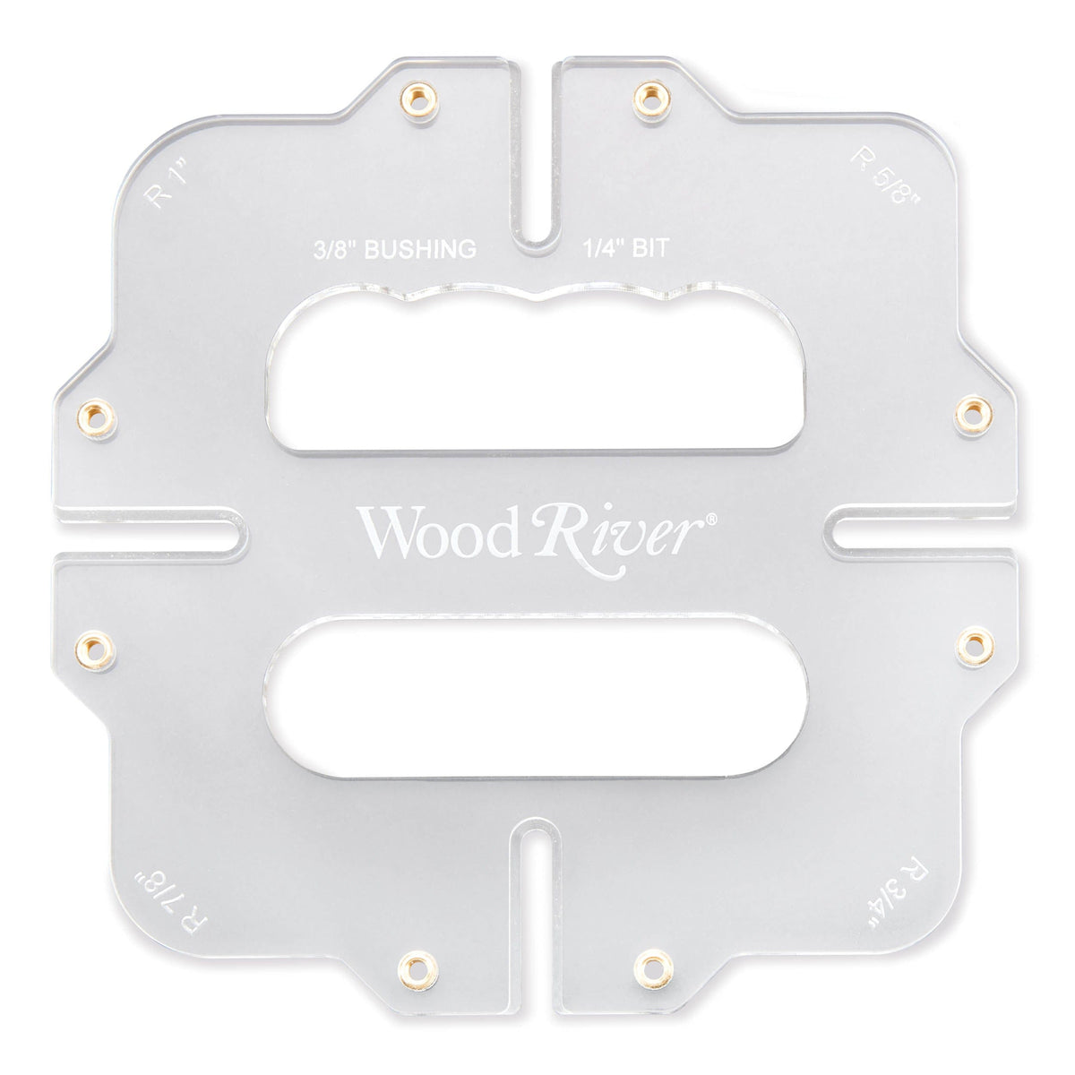 Corner Radius Router Jig Template Set - 3 Piece