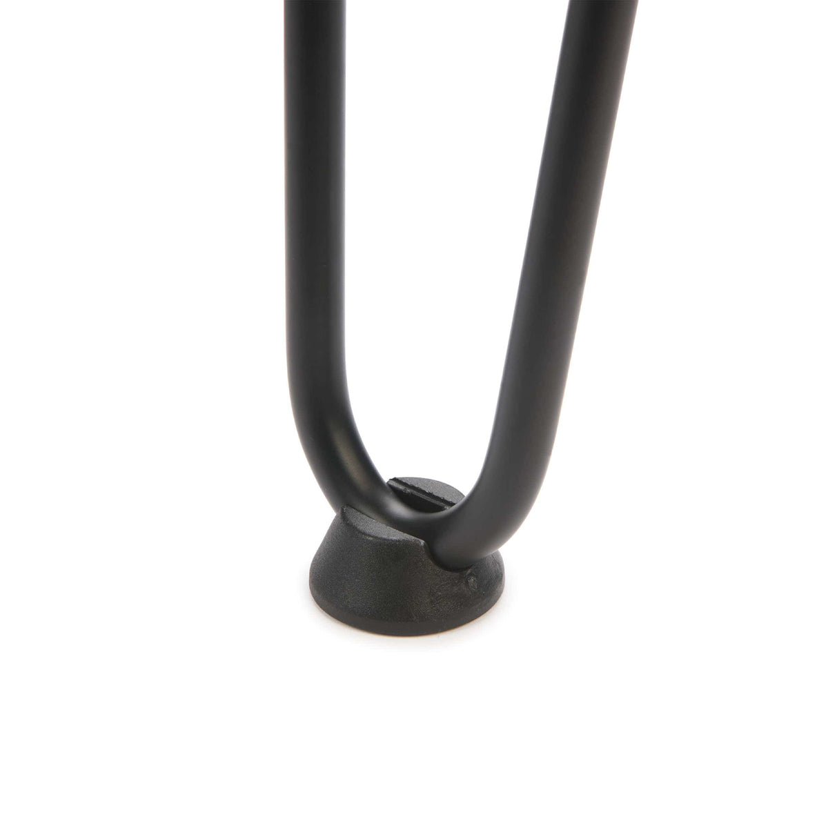 2-Wire Hairpin Leg - 16" - Black - 4 Piece