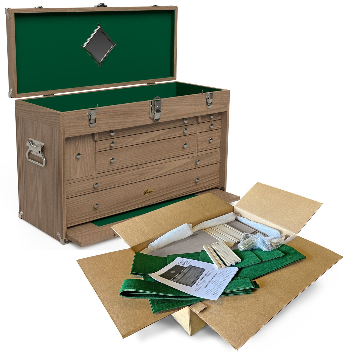 2609 MasterCraftsman Chest - DIY Kit in Black Walnut