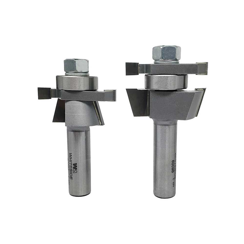 6008 Shaker Stile & Rail Router Bit Set - 7/32" Panel