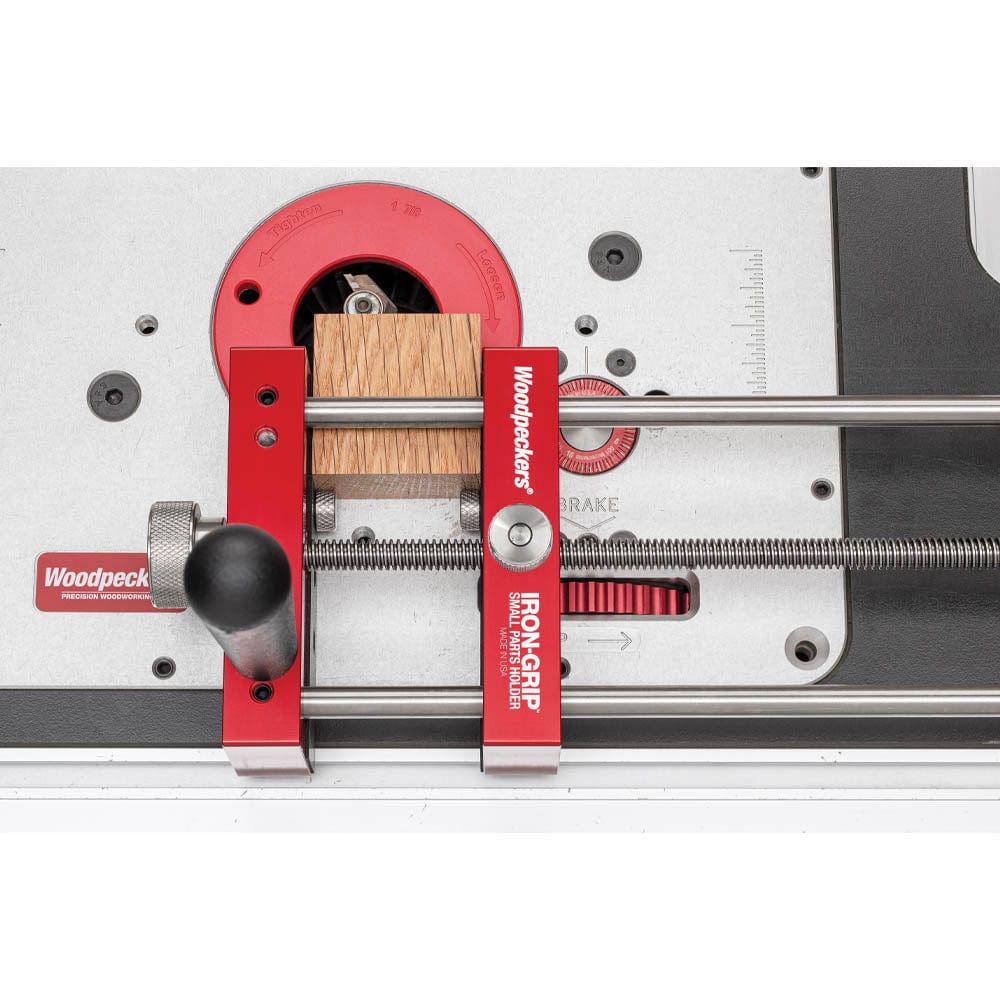 Iron-Grip Small Parts Holder for Router Tables